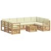 vidaXL Set de canapele de exterior 10 buc.