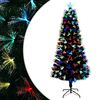 vidaXL Brad de Crăciun artificial Verde 210 cm PVC