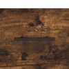 vidaXL Dulap, stejar fumuriu, 100x36x60 cm, lemn compozit