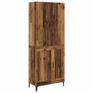 vidaXL Bufet Lemn Vechi 69,5 x 34 x 180 cm Lemn compozit