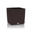 LECHUZA Jardinieră "CUBE Cottage 30 ALL-IN-ONE", mocha