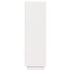 vidaXL Dulap înalt, alb, 37x34x110 cm, lemn masiv de pin