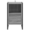 vidaXL Noptieră cu sertar Gri Sonoma 39,5 x 30 x 50 cm Lemn compozit