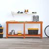 vidaXL Banc de lucru Maro Ceară 180 x 50 x 80 cm Lemn masiv de pin