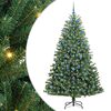 vidaXL Brad de Crăciun artificial cu ramuri articulare Verde 210 cm