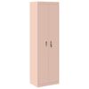 vidaXL Dulap de depozitare Roz 60 x 40 x 200 cm Oțel