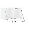 vidaXL Dulap de perete, alb, 60x36,5x35 cm, lemn prelucrat