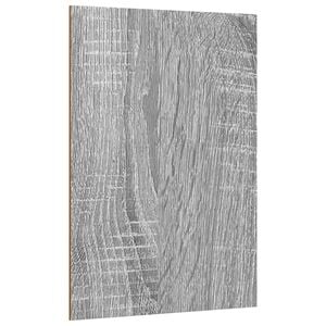 vidaXL Panouri de decor 12 buc. Sonoma gri 21 x 30 x 0,27 cm