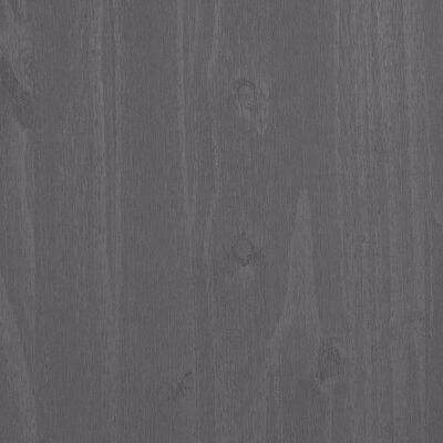 vidaXL Dulap haine „HAMAR” gri deschis 89x50x180 cm, lemn masiv de pin