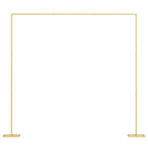 vidaXL Arc de nuntă Auriu 338 x 35 x 300 cm Oțel