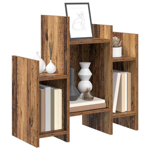 vidaXL Dulap lateral Lemn vechi 60 x 26 x 60 cm Lemn compozit