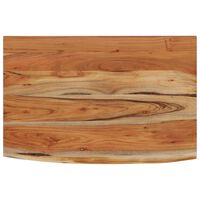 vidaXL Raft perete 70x40x2,5 cm dreptunghiular lemn acacia margine vie