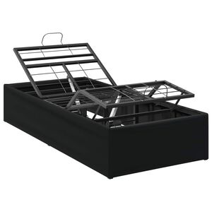 vidaXL Cadru Electric Ajustabil pentru Pat Negru 200 x 70 x 33,5 cm