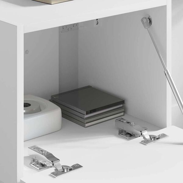 vidaXL Dulap TV de perete Alb 60 x 31 x 29.5 cm Lemn compozit