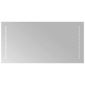 vidaXL Oglindă cu LED de baie, 60x30 cm