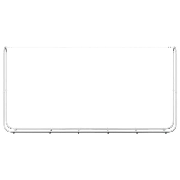vidaXL Suport pentru lemne de foc 300x25x150 cm Oțel galvanizat