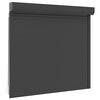 vidaXL Obturator rulant Antracit 160 x 150 cm Aluminiu și Poliuretan