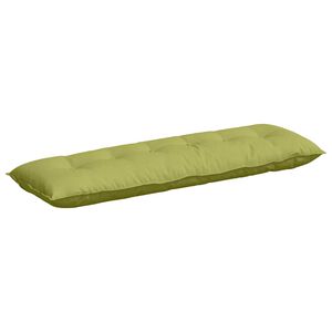 vidaXL Perna pentru spate Verde deschis 160 x 19 x 50 cm țesătură