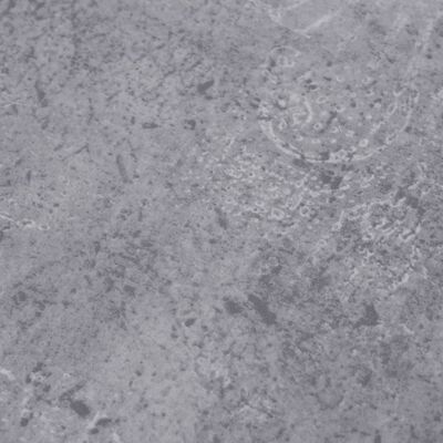 vidaXL Plăci de pardoseală autoadezive, gri ciment, 5,02 m², PVC, 2 mm