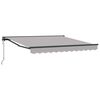 vidaXL Cadru de copertină Gri deschis 300 x 250 cm