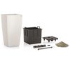 LECHUZA Jardinieră "Cubico Color 40 ALL-IN-ONE" alb, 13150