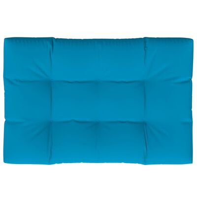 vidaXL Pernă pentru paleți, albastru, 120x80x12 cm, material textil