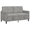 vidaXL Sofa cu Spațiu de Depozitare Gri deschis 152 x 78 x 87 cm
