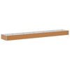 vidaXL Strat &icirc;nălțat de grădină Maro deschis 582 x 100 x 36 cm