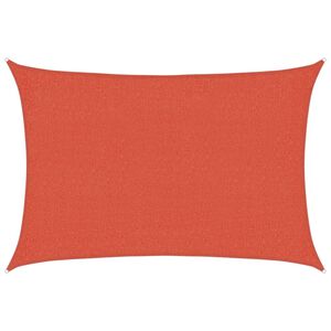 vidaXL P&acirc;nză parasolar, cărămiziu, 2x2,5 m, HDPE, 160 g/m&sup2;
