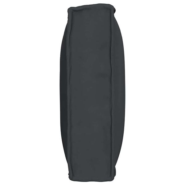 vidaXL Pernă pentru spătar din paleți cu pernă Negru 80 x 40 x 12 cm