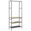 vidaXL Suport pentru H&acirc;rtie Stejar Sonoma 77 x 30 x 171 cm