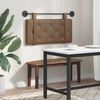 vidaXL Cap de pat suspendat Pe perete Cappuccino 100 x 55 x 5 cm