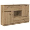 vidaXL Bufet cu sertar Stejar Artizanal 100 x 30 x 65,6 Lemn compozit