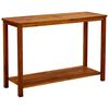 vidaXL Masă consolă de grădină 110x40x75 cm lemn masiv de acacia