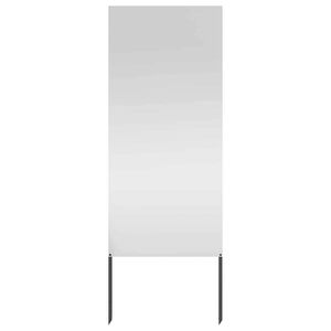 vidaXL Ecran de intimitate pentru grădină Argintiu 50 x 140 cm