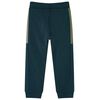 Pantaloni de trening pentru copii cu cordon verde mușchi 104