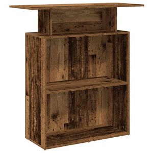 vidaXL Birou de recepție Lemn vechi 100x40x104 cm Lemn prelucrat