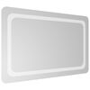 vidaXL Oglindă de baie cu LED, 50x80 cm