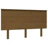 vidaXL Tăblie de pat, maro miere, 139x6x82,5 cm, lemn masiv de pin