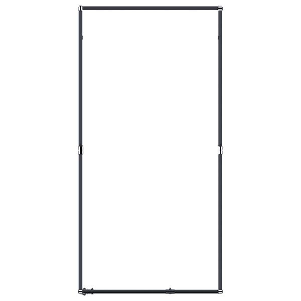 vidaXL Padoc pentru câini de exterior, 1,84 m², oțel