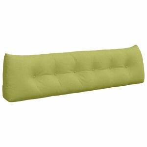 vidaXL Perna pentru spate Verde deschis 180 x 24 x 50 cm țesătură