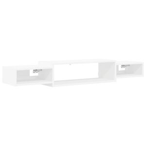 vidaXL Sistem de TV montat pe perete Montare pe perete Alb