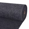 vidaXL Covor Antracit 1,2 x 10 m Poliester