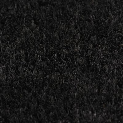 vidaXL Covoraș de ușă, negru, 100x300 cm, fibre de cocos