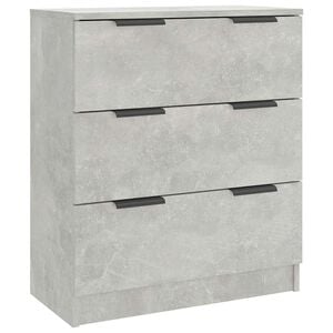 vidaXL Dulap, gri beton, 60x30x70 cm, lemn prelucrat
