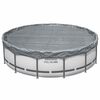 Bestway Husă pentru piscină &Oslash;4,57 m Rotund Poliester Gri