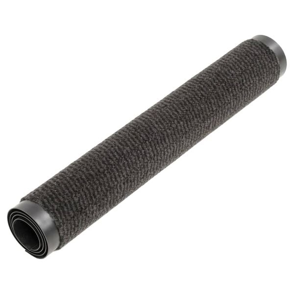 vidaXL Covoraș cu smocuri, negru, 60x180 cm