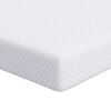 vidaXL Topper din spumă cu memorie 120 x 200 cm Thick Moale Alb