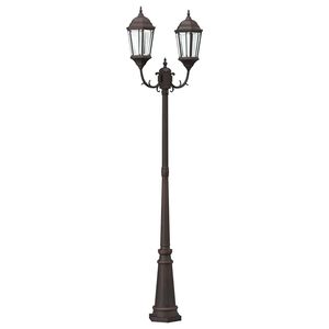 vidaXL Lumina de grădină 68 x 20 x 235 cm Aluminiu și sticlă