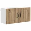 vidaXL Dulap de perete LUCCA Stejar Artizanal 80 x 31 x 40 cm